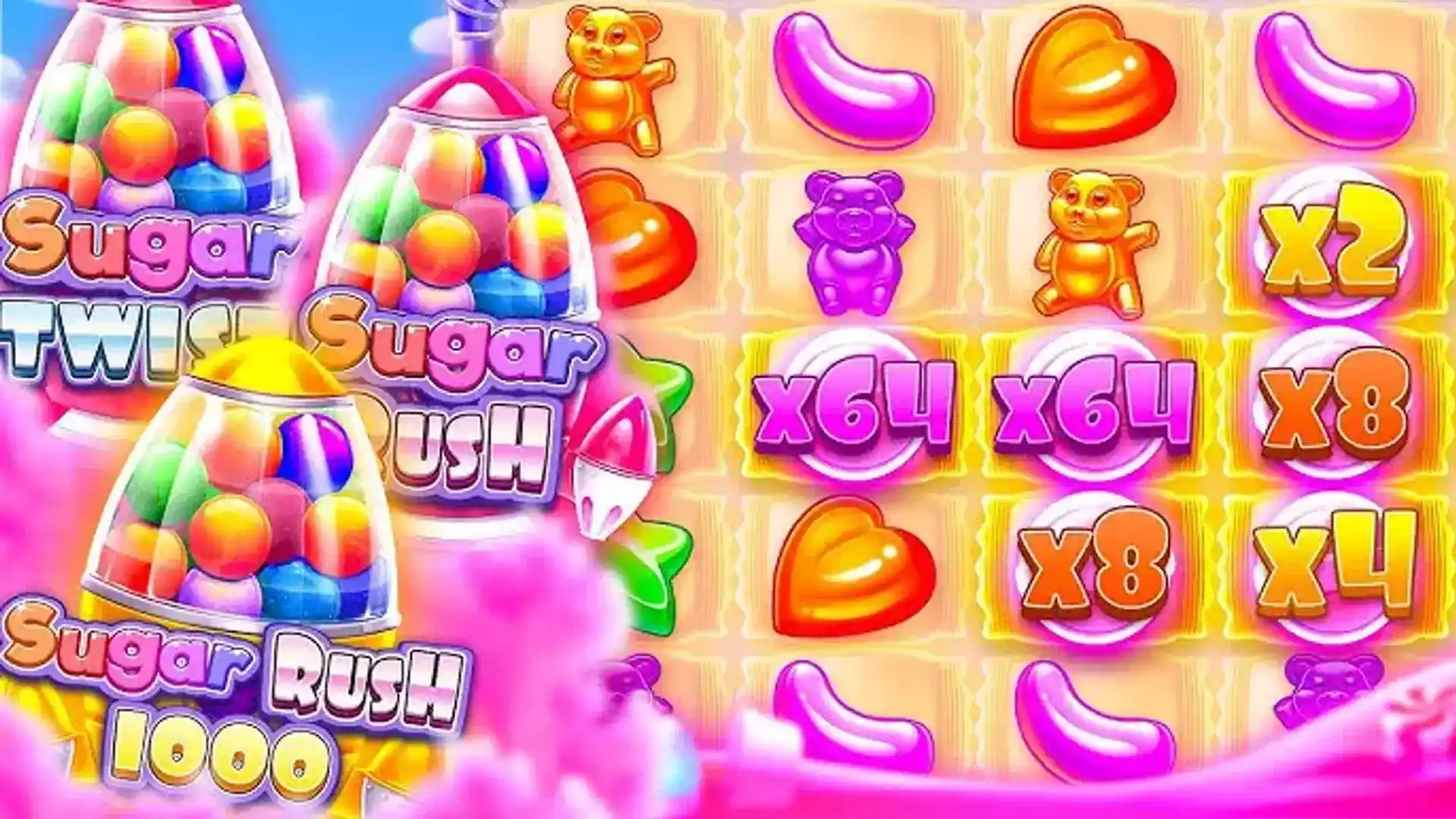 Слот Sugar Rush в казино Bitz